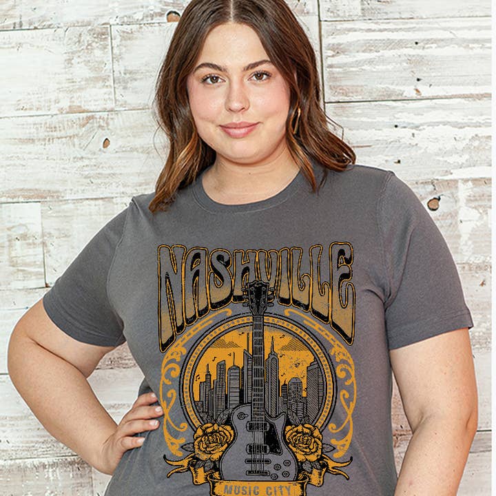 Nashville Music City Plus Top for wholesale by MINEB