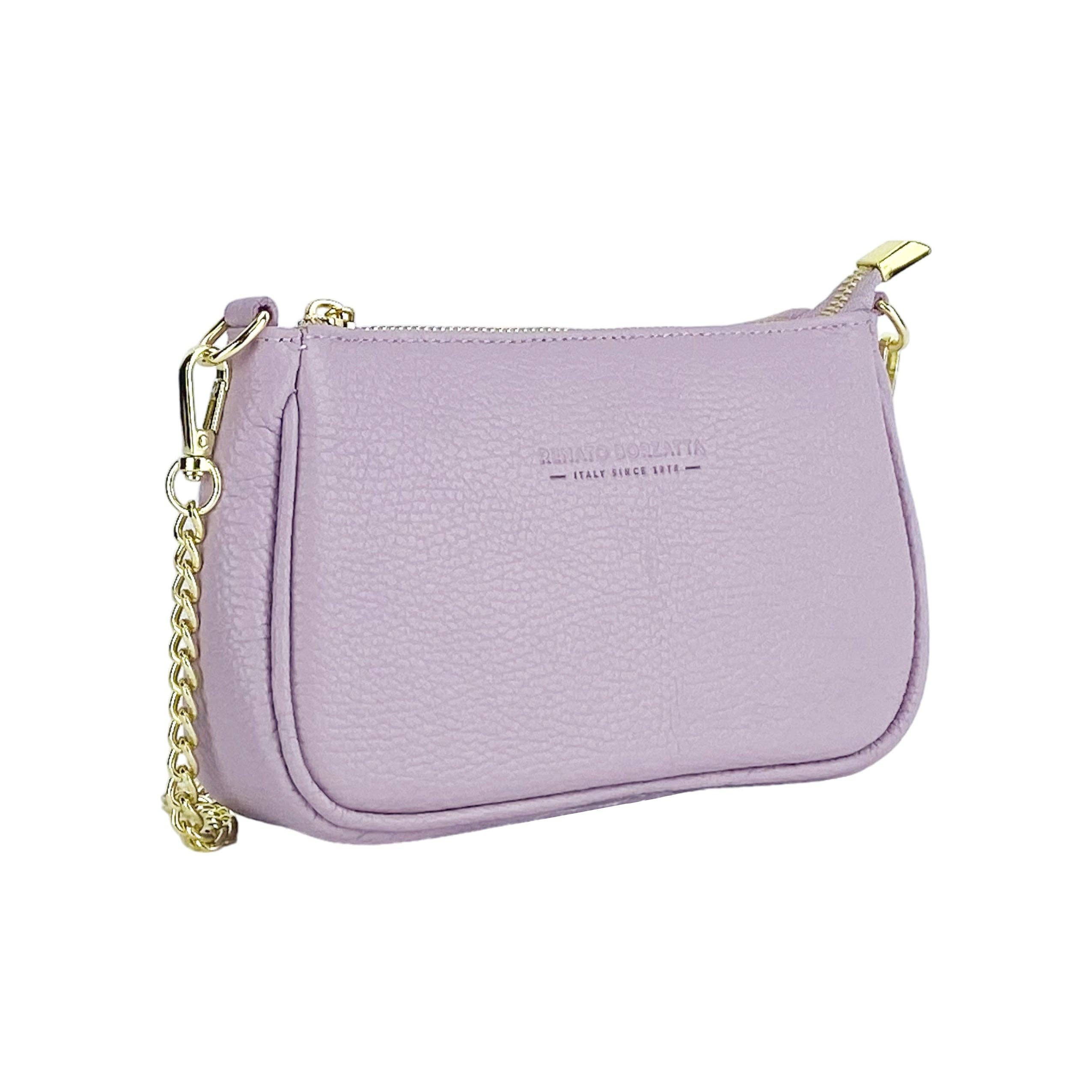 MADE IN ITALY✨ Wholesale RB1022CI | Small Made in Italy Genuine Leather Bag