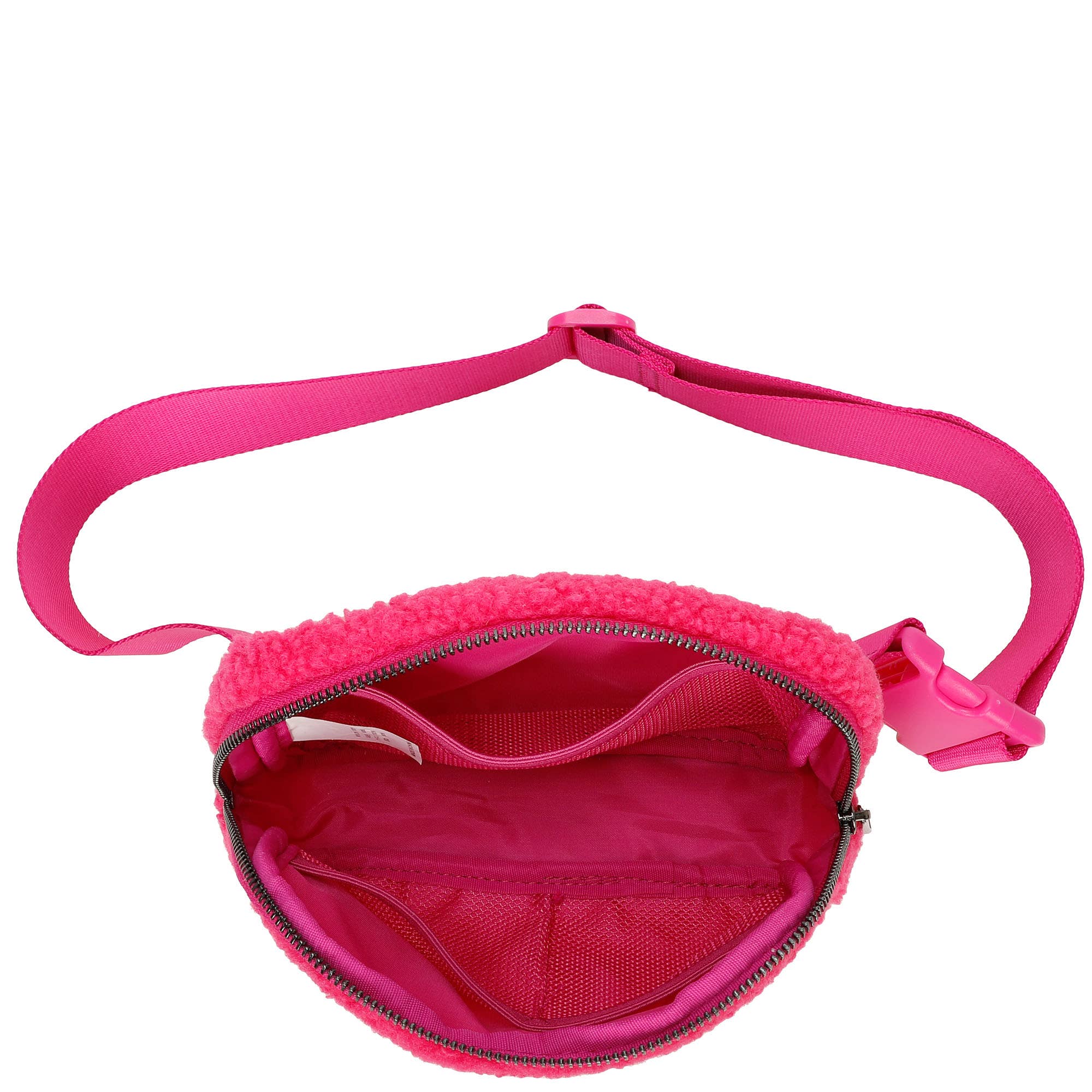 AMPERE CREATIONS - Wholesale Belt Bag - Women's - Billie's Alternative Vegan Fuzzy Fur Nylon Bum Fanny Bag3