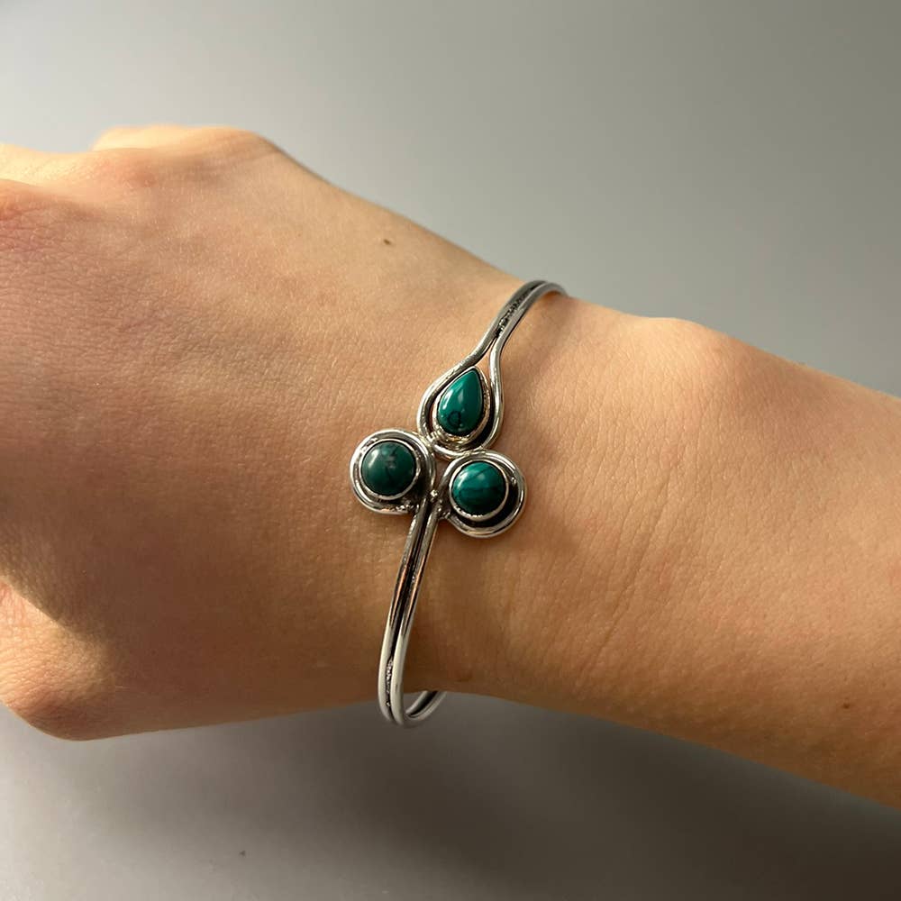 VIE - Wholesale Cuff Bracelet - Silver Plated Adjustable Cuff Bangle67