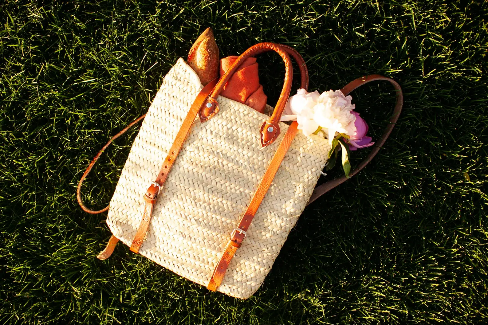 DarKech - Wholesale Backpack - Women's - French Market Backpack, Woven Backpack5