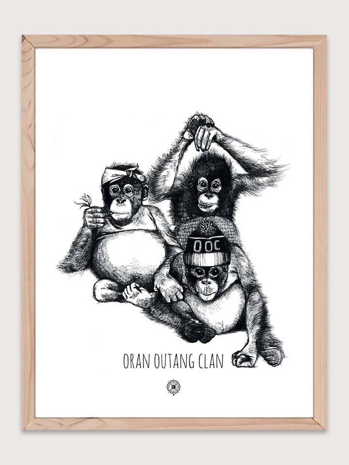 Cartaz de Oran Outang por atacado de Les Petits Collectionneurs