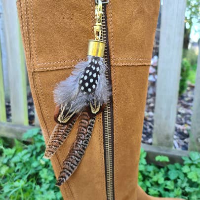 Creative Collection - Venta al por mayor Accesorio para bolsos/monederos - Mujer - Borlas para botas, borlas de plumas, borlas para bolsos