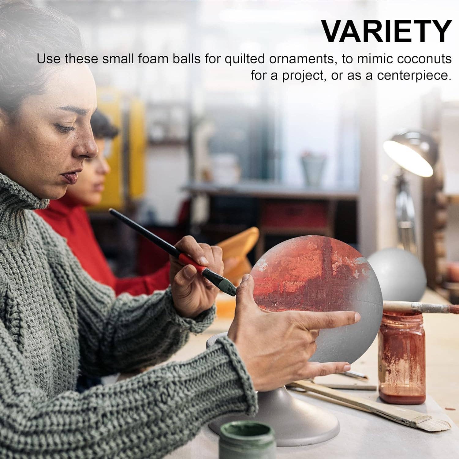 MT Products - Wholesale Craft Supplies - MT Products Round Polystyrene Foam Balls for Arts & Crafts7