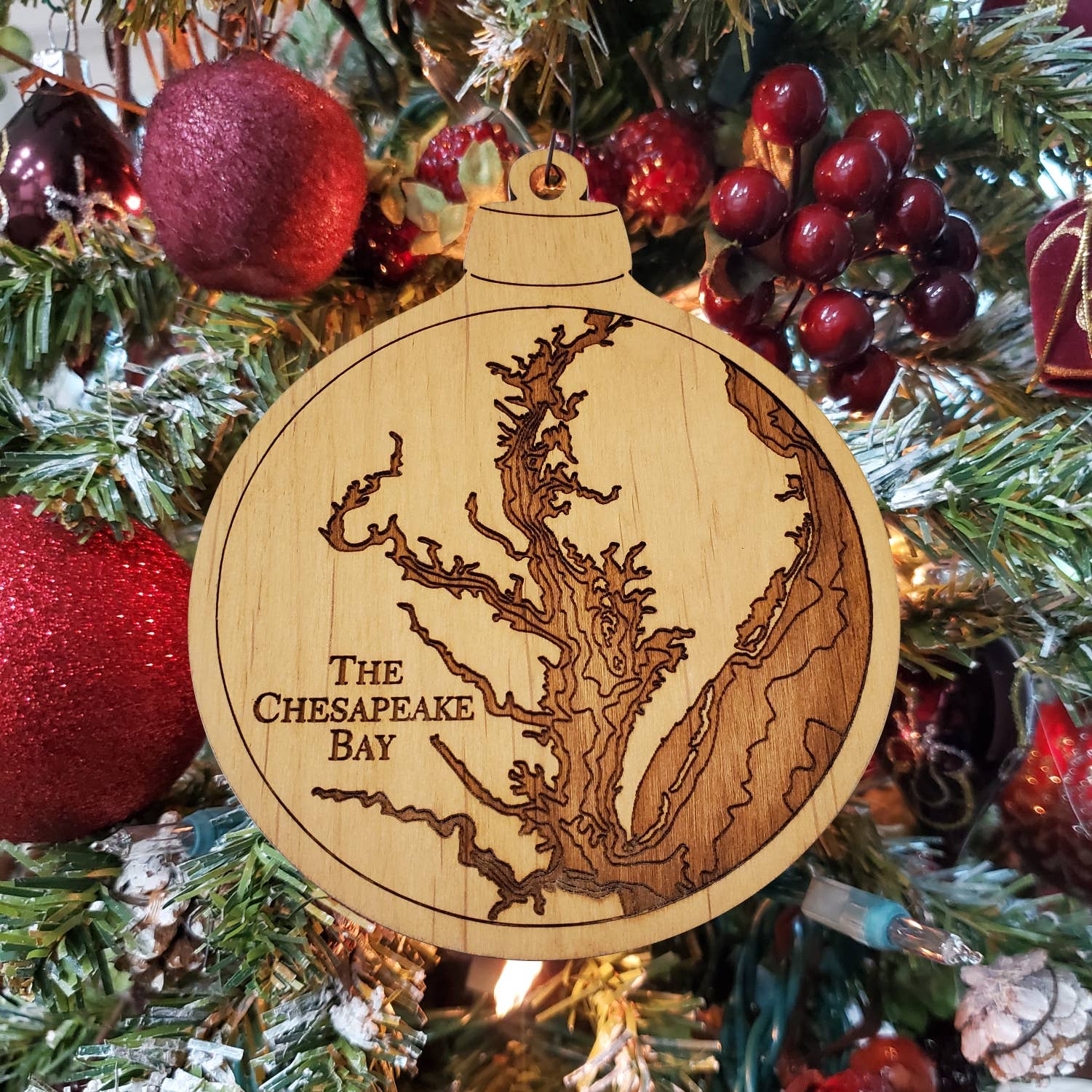 Sea & Soul Nautical Chart Art – wholesale Karta – Chesapeake Bay Topografiska nautisk 3D trä karta heminredning27