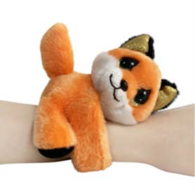 Precious Moments - Wholesale Stuffed/Plush Toy - Kids & Baby - Cutie Pet-Tudies Plush Animal Wrist Cuffs 12-unit clip strip