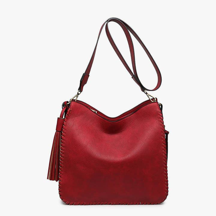 Jen & Co. - Wholesale Crossbody Bag - Women's - M1888 Nina Whipstitch Crossbody
