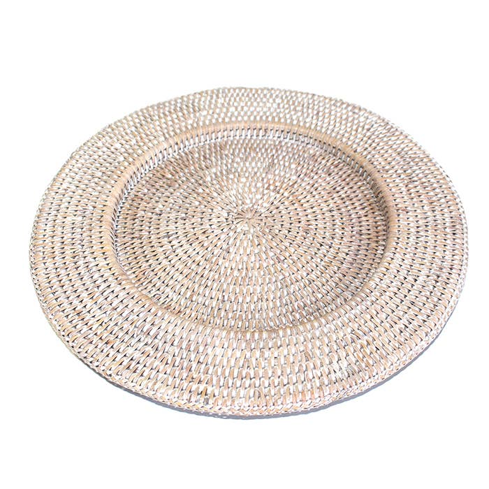 Round Charger Plate - WW 13.75'D for wholesale by Matahari