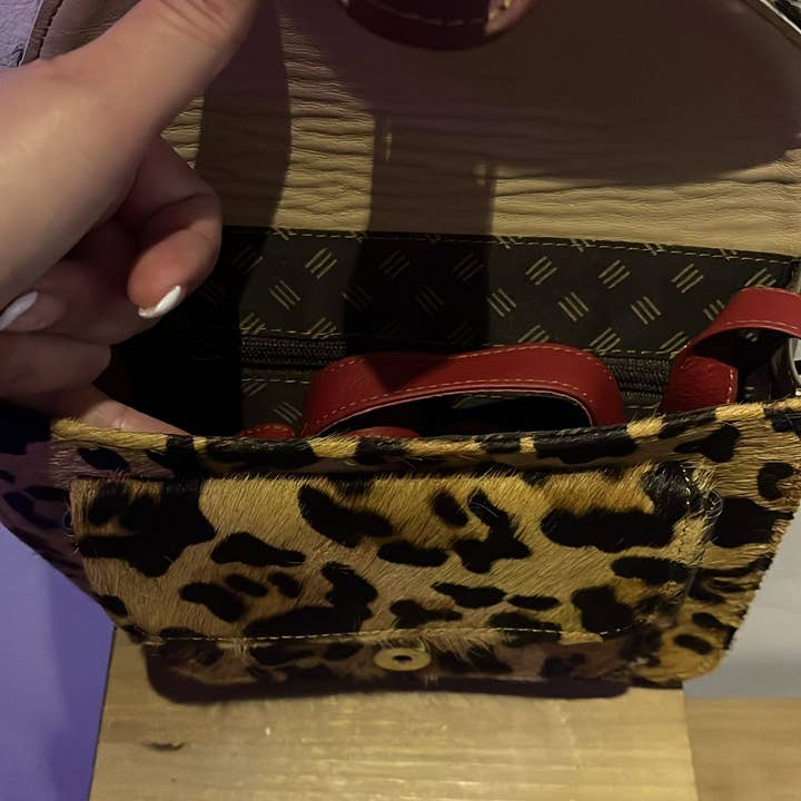 The Familyshop - Wholesale Crossbody Bag - Women's - Ibiza Rosa Leather Bag3