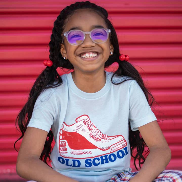 T-shirt Old School - Back To School pour enfants pour la vente par Rivet Apparel Co.