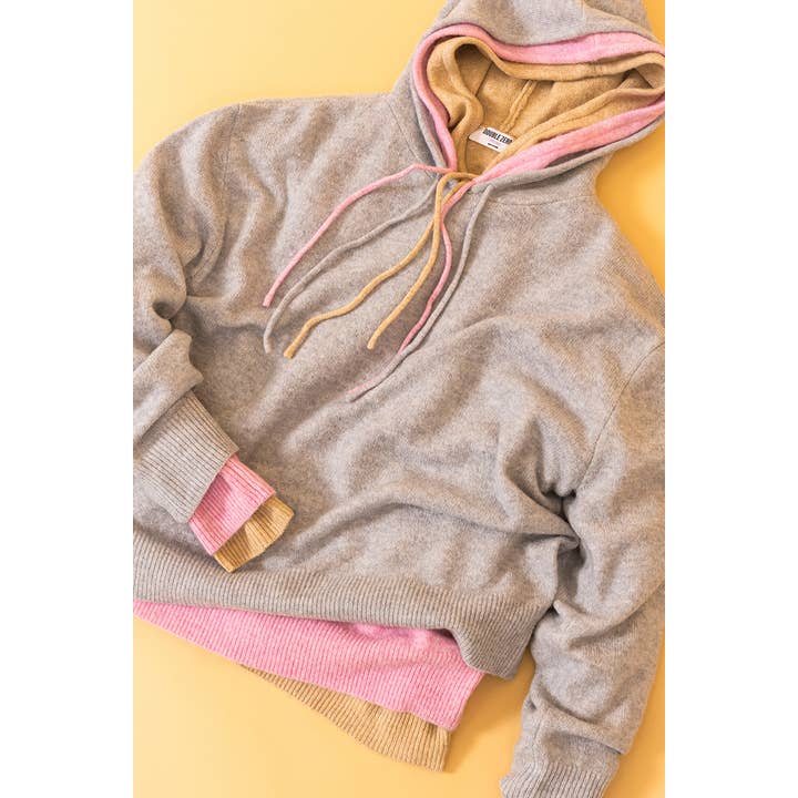 HYFVE - Wholesale Hoodie - Women's - DZ24F530-Drawstring Hoodie Sweater