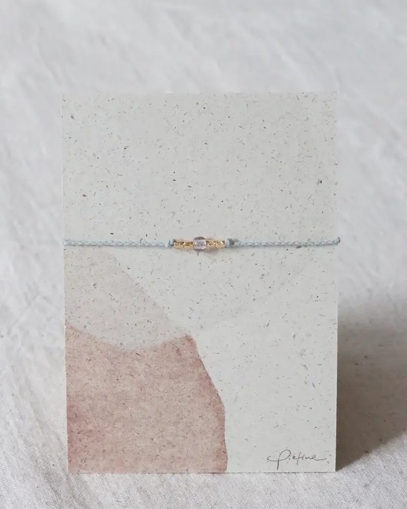 Pikfine eGbR – Engroshandel Perlearmbånd – Glas perlearmbånd „Nila“ /sølv og forgyldt5