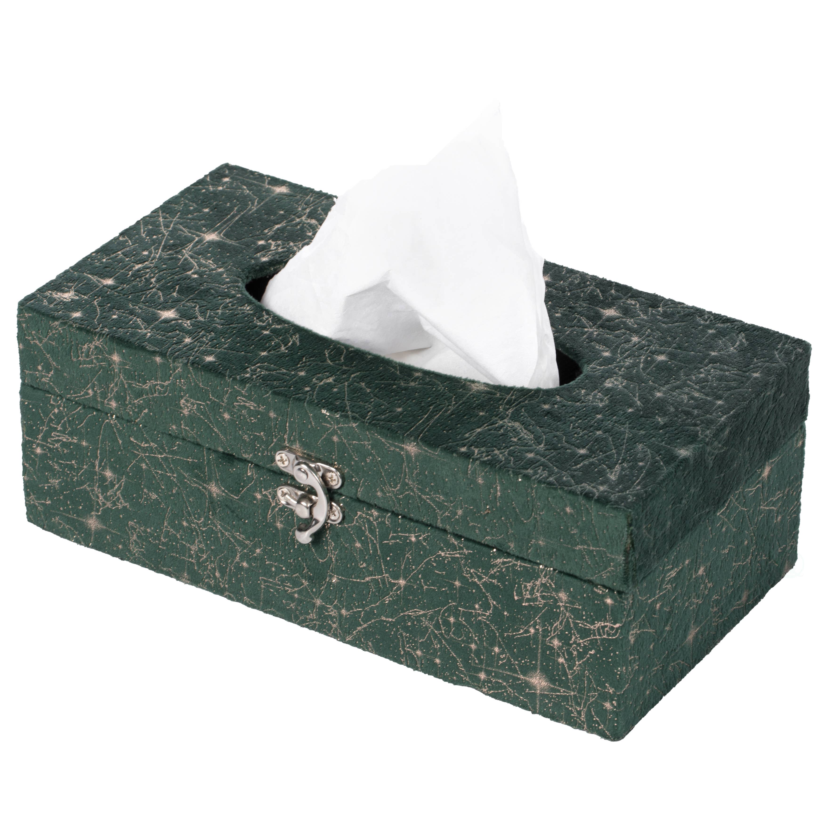 Quickway Imports - Wholesale Tissue Box - Velvet Modern Paper Facial Tissue Box Holder2