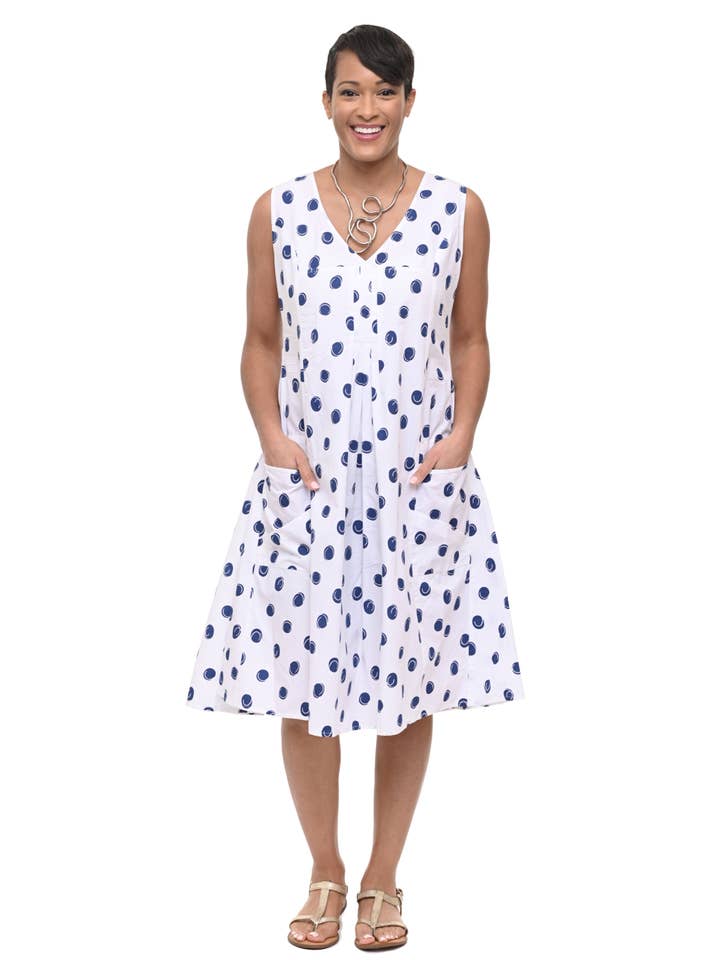 Tulip Clothing - Wholesale Dress - Women's - CV656 Poppie Dress in Citadel