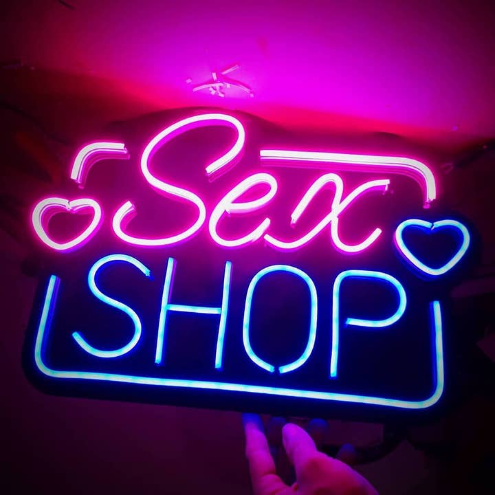 Insegna al neon Sexy Shop per la vendita all'ingrosso da parte di Aoos Custom