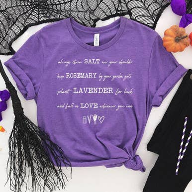 Practical Magic Spell WHITE DTF Heat Transfer for wholesale by Trendy Transfers