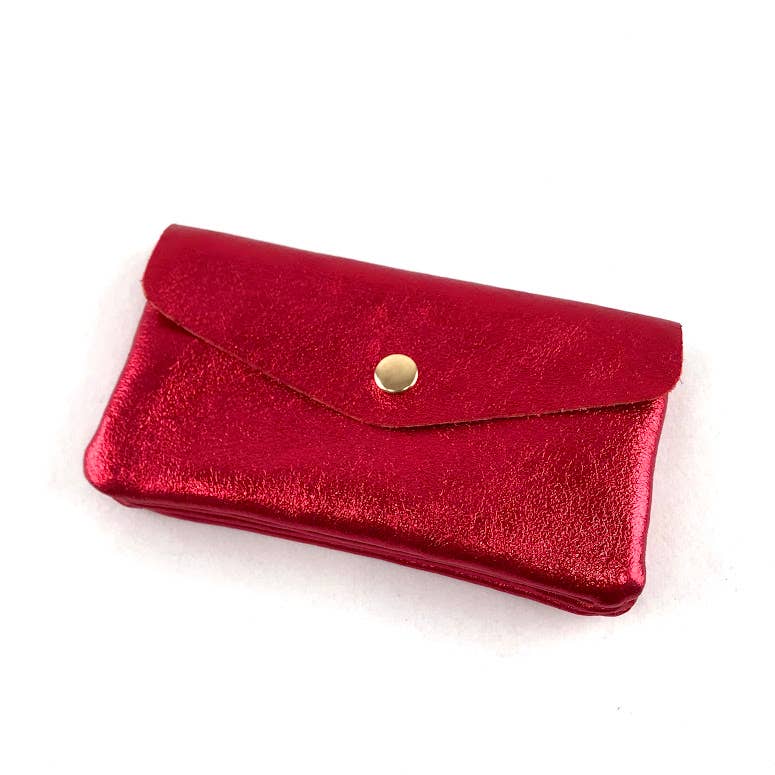 MILANO AMOUR – wholesale Myntväska - Dam – Patty myntplånbok i laminerat metalliskt läder17