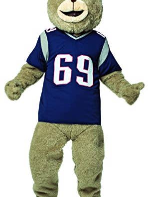 Football Jersey, Number 69, Blue & White, Costume Accessory for wholesale by Rasta Imposta