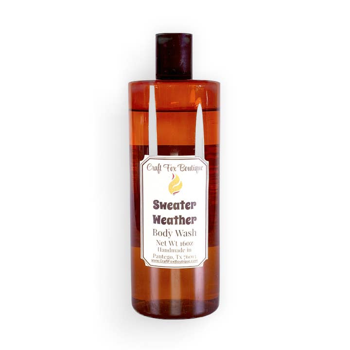 ❄️ Pullover-Wetter Duschgel – 16 oz (Limitierte Auflage) für den Großhandel von Craft Fox Boutique
