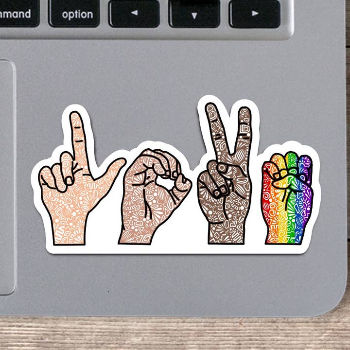 Amor por ASL para venta al por mayor de kbs design space