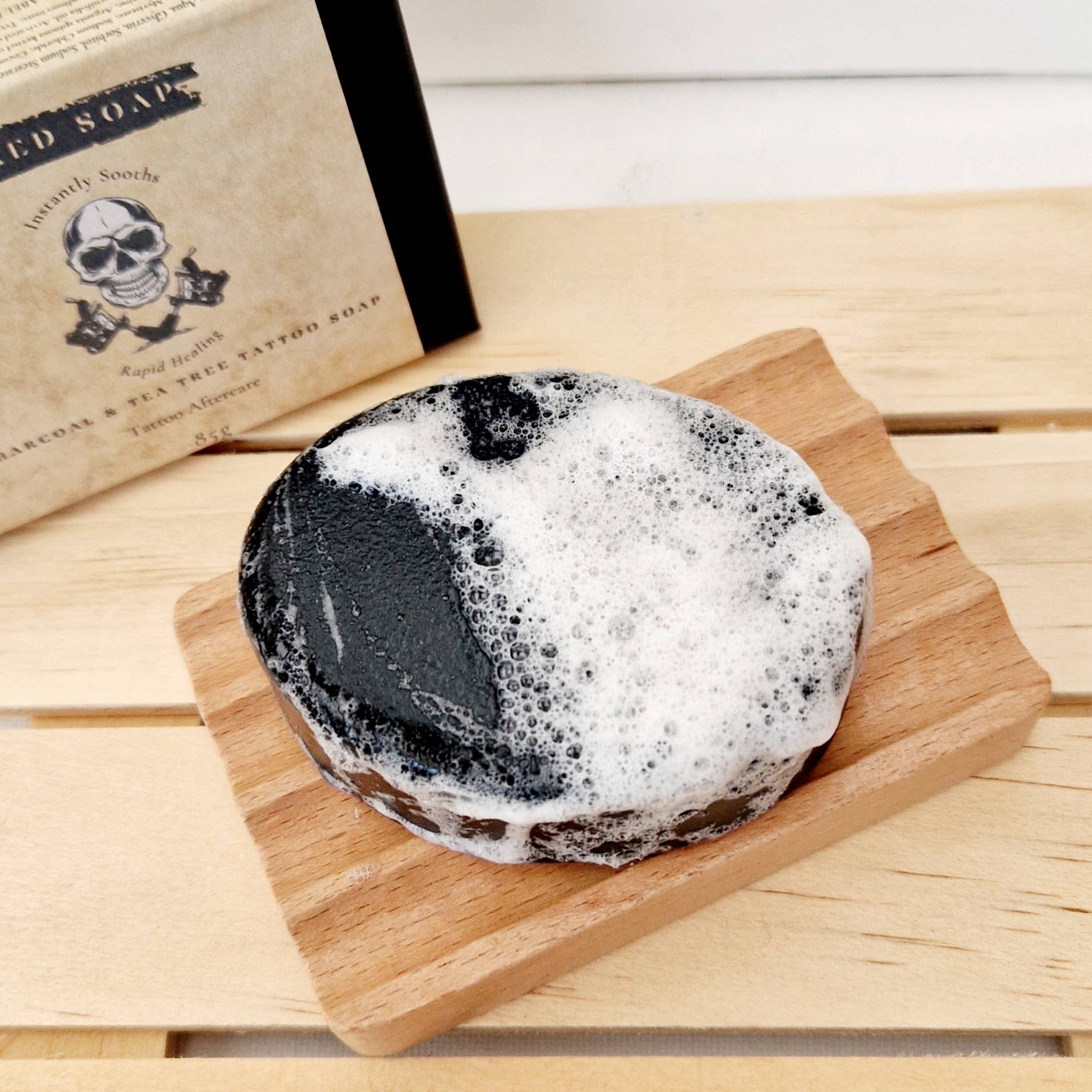 MENVY - Vente Pains de savon - Savon de soin après tatouage | Guérison rapide | Apaise instantanément7