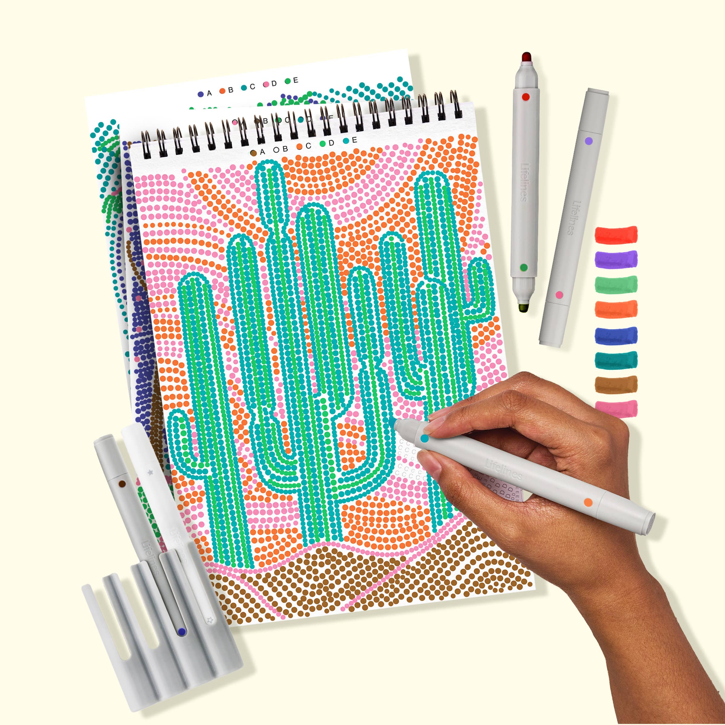 Lifelines - Wholesale Retailer Sample - Beauty & Wellness - FlowArt -Dot By Letter - Landscapes8