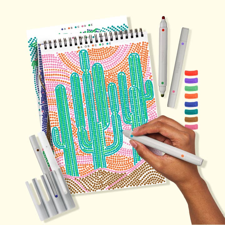 Lifelines - Wholesale Retailer Sample - Beauty & Wellness - FlowArt -Dot By Letter - Landscapes8