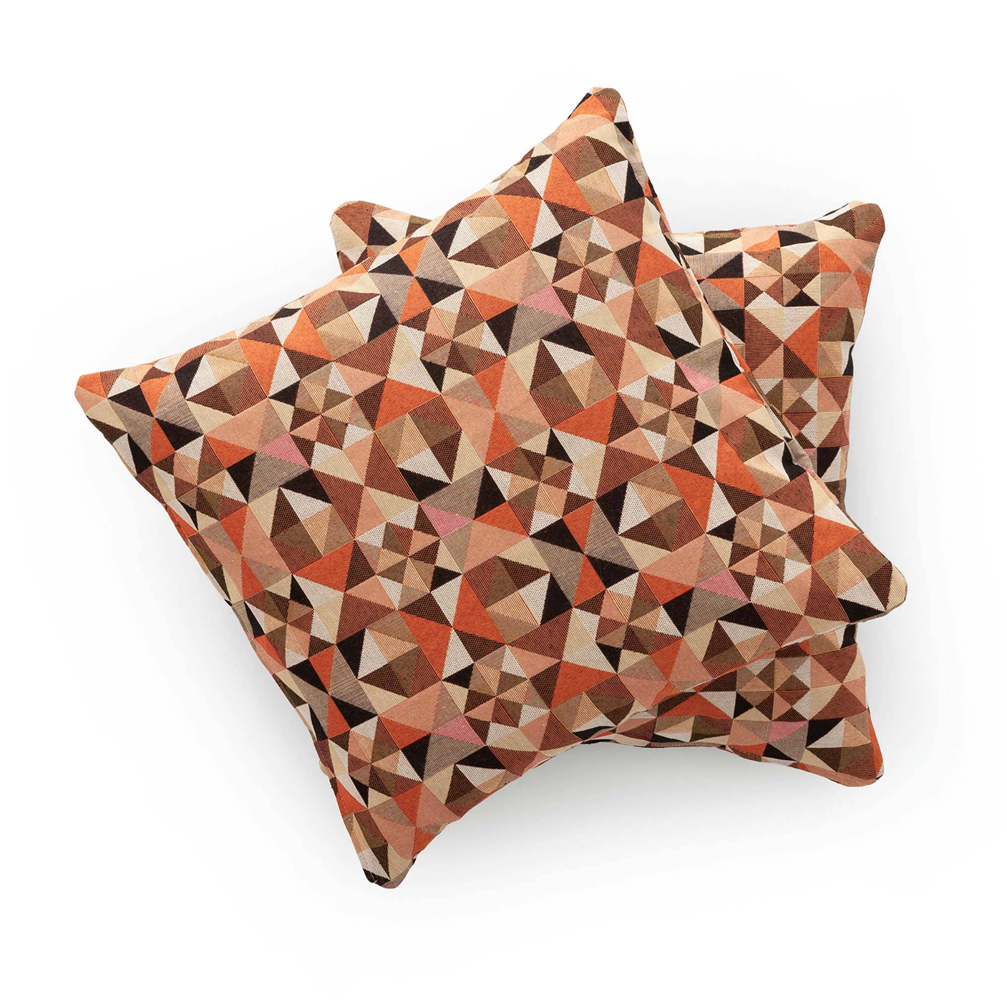 GAMUSI - Wholesale Throw Pillow Cover - Pack of 2 Cushion Covers 45x45 cm Gobelin FILO0