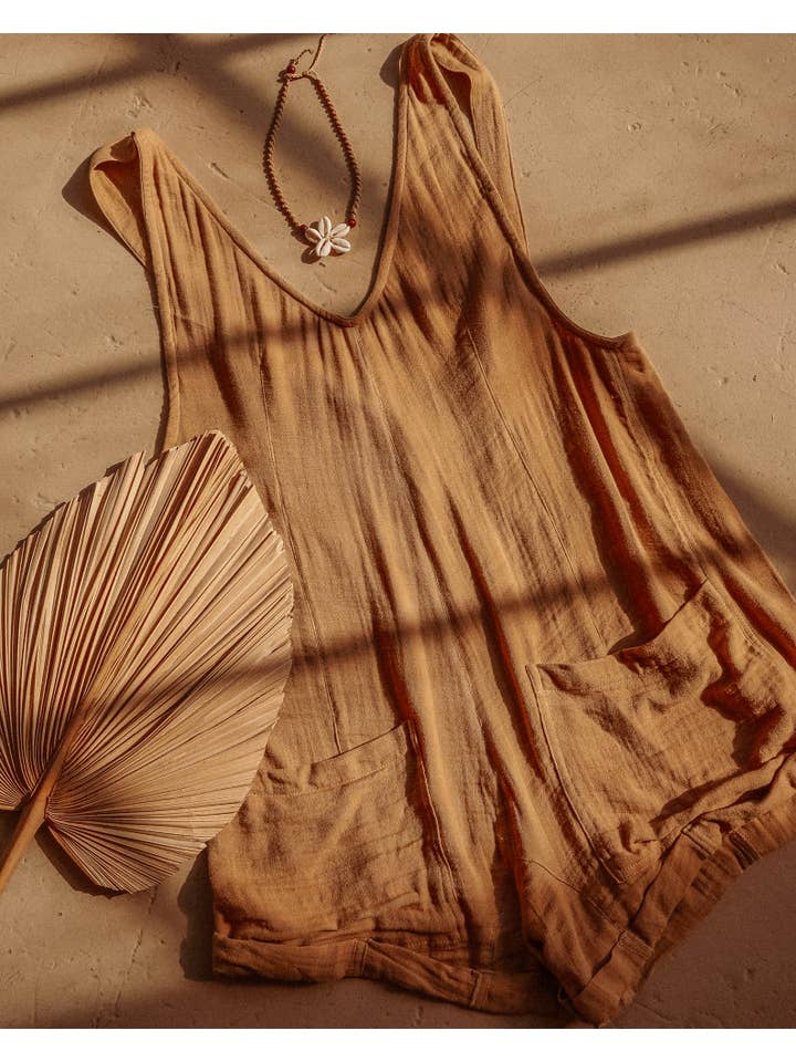 Gardenbelle Shop - Wholesale Overalls - Women's - Organic Boho Beachy Free Shortalls, Shorts Jumper Overalls9