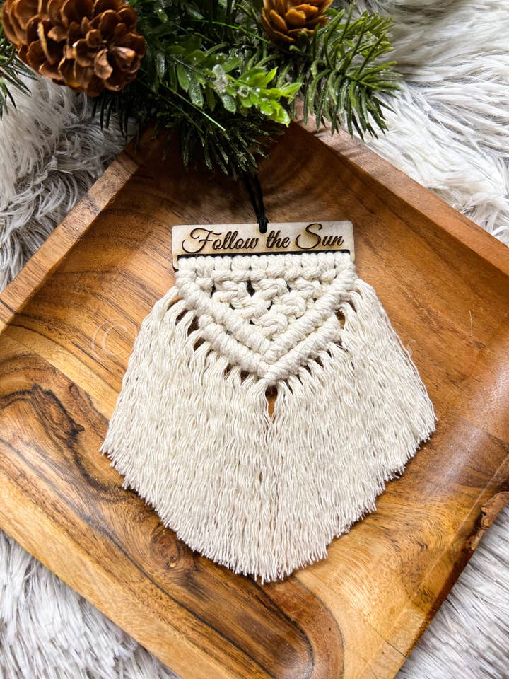 Follow the Sun Car Charm for wholesale by Y Creations LLC