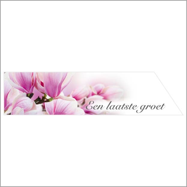 Tarjetas de luto - New Flower Lang - Last Greeting - 20 piezas para venta al por mayor de Mini Art Products