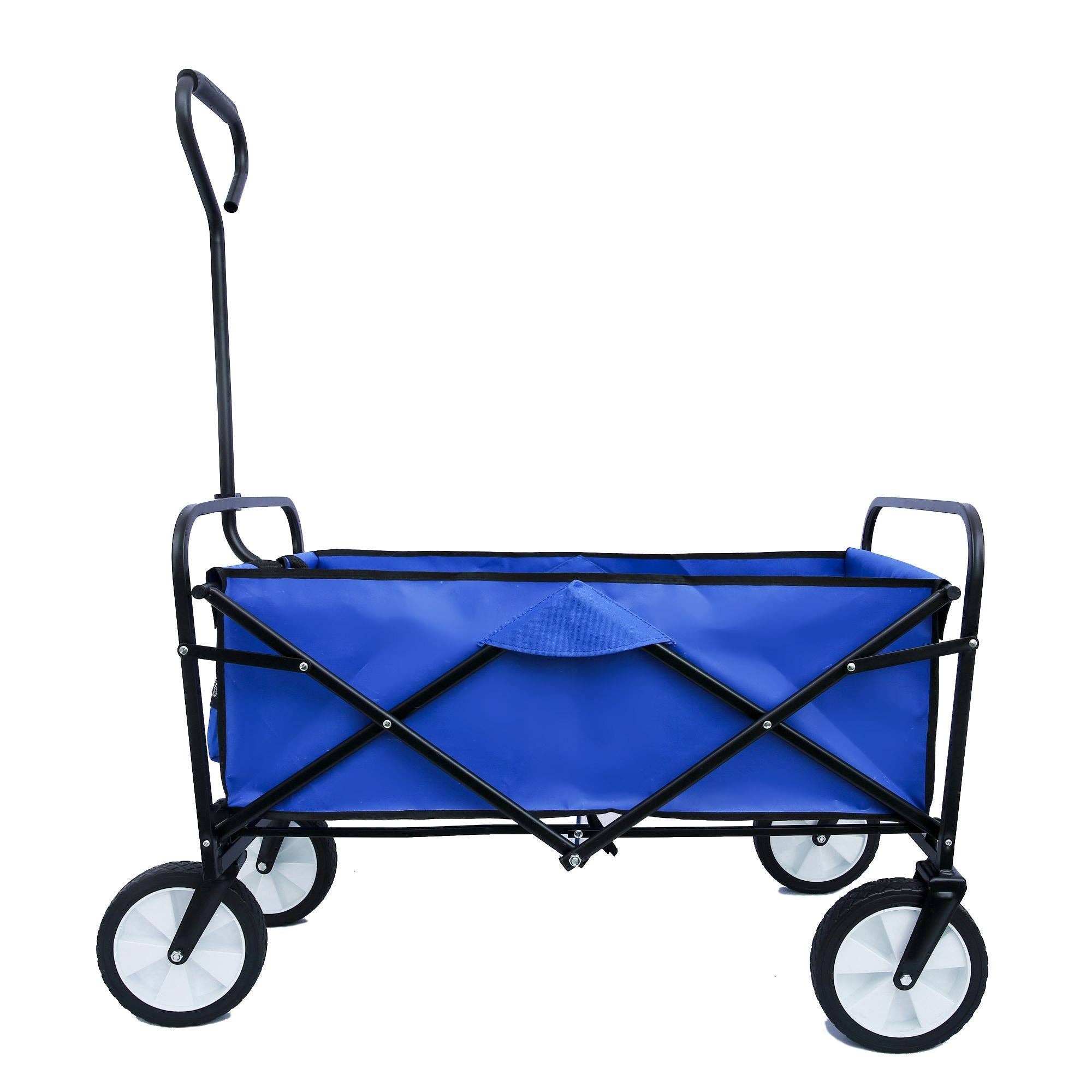 Hard Rock Health Stores - Wholesale Beach Accessories - Outdoor Folding Wagon Garden ;  Large Capacity Folding Wagon Garden Shopping Beach Cart ; Heavy Duty Foldable Cart;  for Outdoor Activities;  Beaches;  Parks;  Camping25