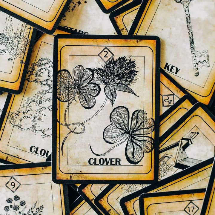 LA MUCI DESIGN - Wholesale Tarot Cards - Magic Lenormand Deck – 36-Card Vintage Divination Set