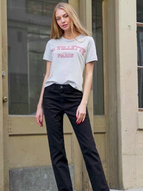 TD8006-Jean de couleur fendu sur le côté Killing 'Em Softly TOP TIER 💖💖 pour la vente par TOP TIER