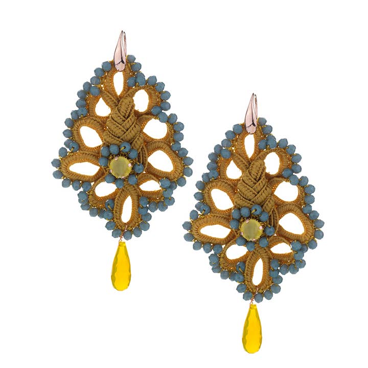 Crochet earrings for wholesale by NotForAll