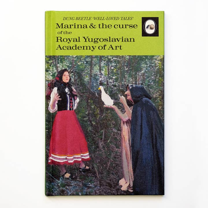 Marina & the curse of the Royal Yugoslavian Academy of Art for wholesale by Dung Beetle Books