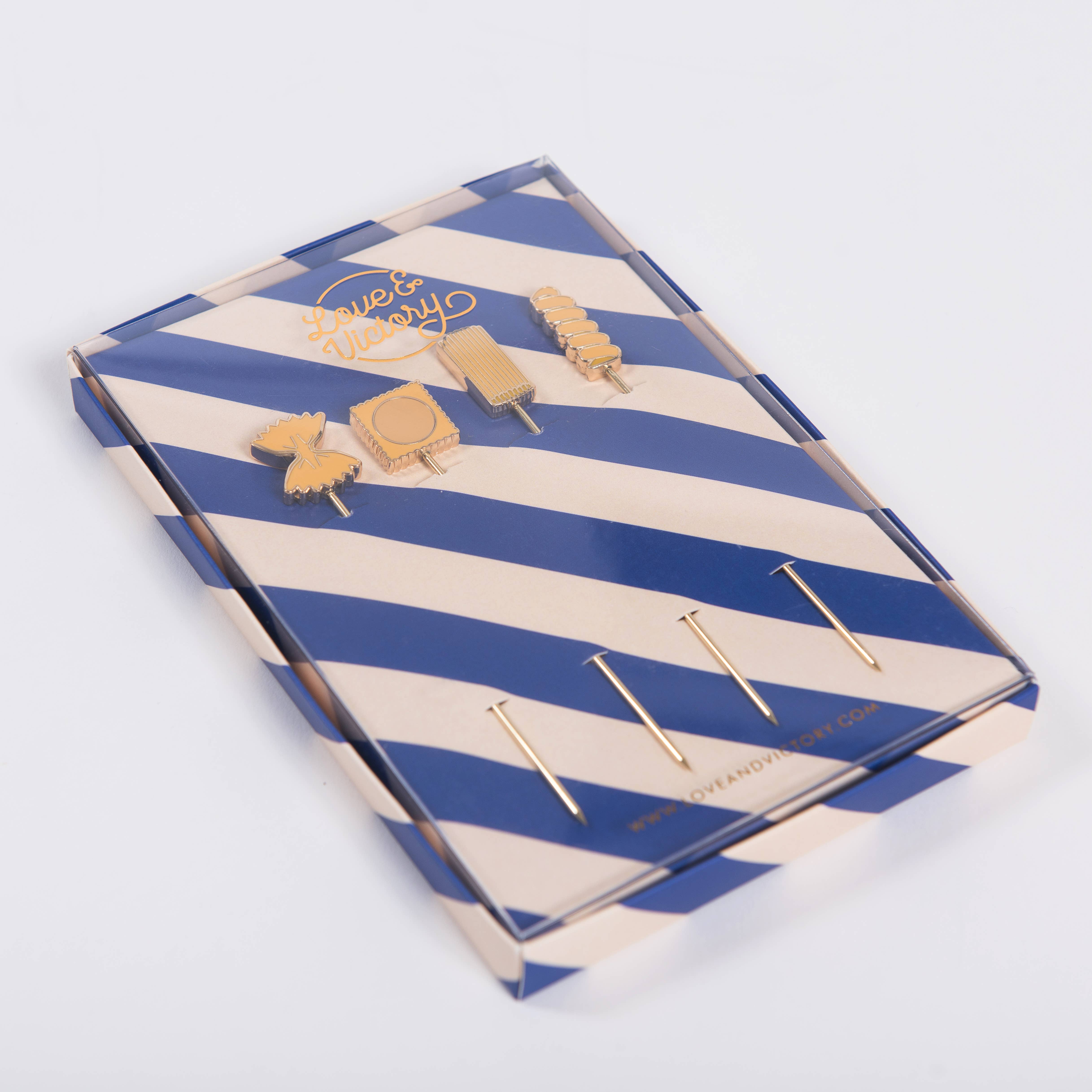 Love & Victory – wholesale Cocktail pick – Pasta Cocktail Picks4