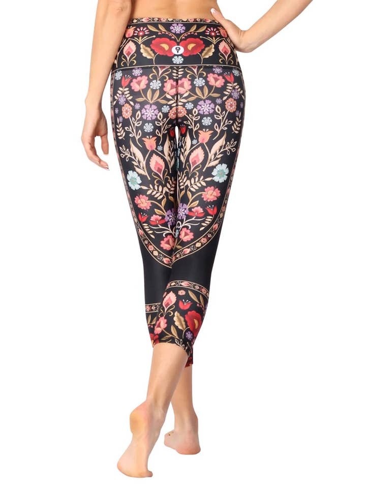 Yoga Democracy - Venta al por mayor Leggings deportivos/cómodos - Mujer - Rustica Impreso Yoga Cultivos2