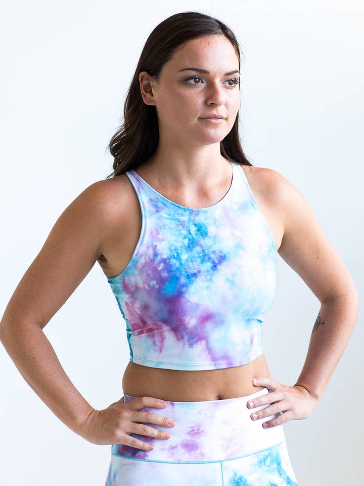 Cotton Candy Crop Top for wholesale by Colorado Threads
