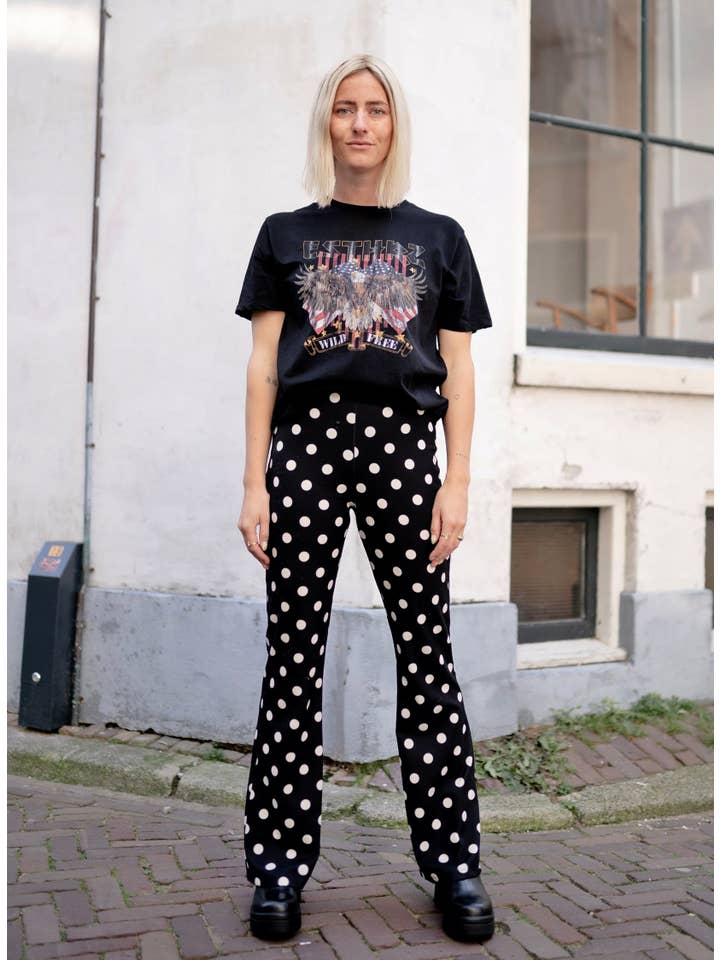 ESTHRZ THE LABEL - Wholesale Screen Printed T-Shirt - Women's - Wild and free tee1