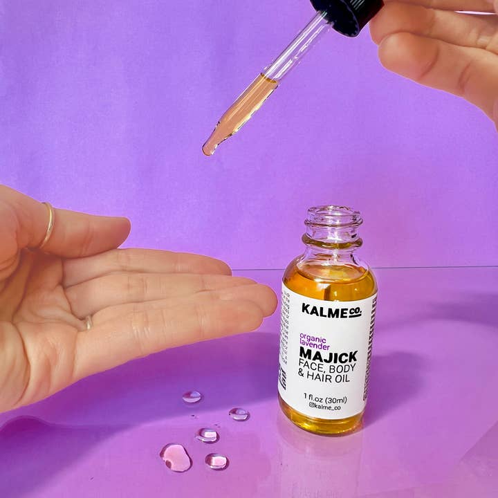 Kalme Co. - Wholesale Bath/Body Oil - MAJICK Face, Body, & Hair Oil1
