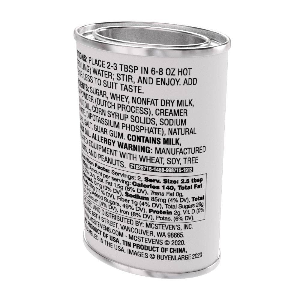 McSteven's - Vente Préparations/kits pour chocolat chaud - Père Noël Vintage Ho Ho Ho ! Bon Chocolat Joyeux. Cacao (boîtes de 70g)6