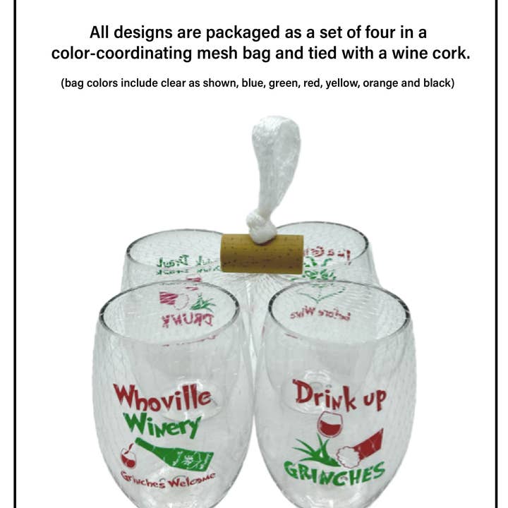 Wine-Oh! - Wholesale Wine Glass - TRUMP Tritan Unbreakable Stemless 16 oz Wine Tumblers