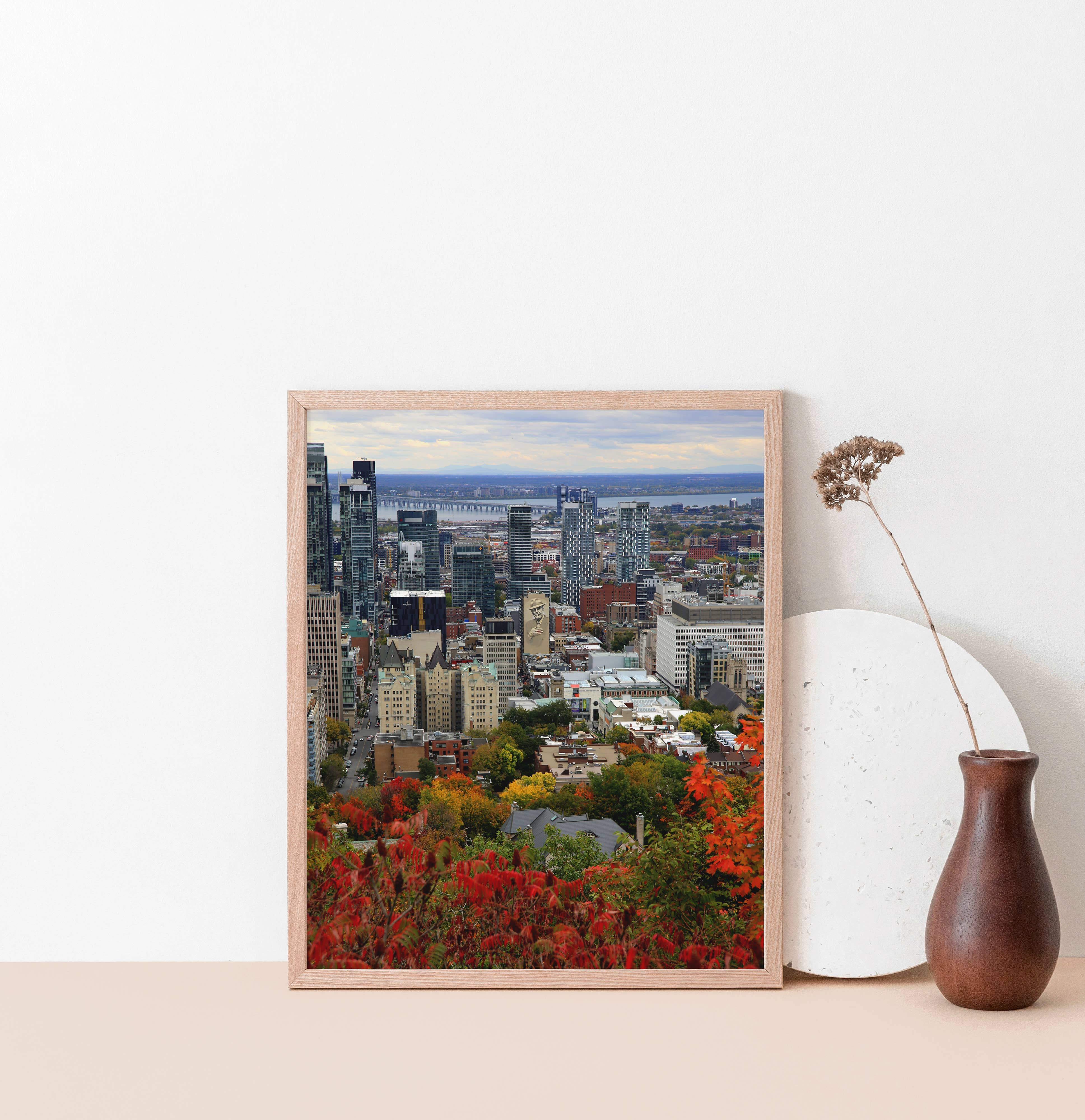 Veni Etiam Photography - Wholesale Art Print - Leonard Cohen Montreal Cityscape Art Print3