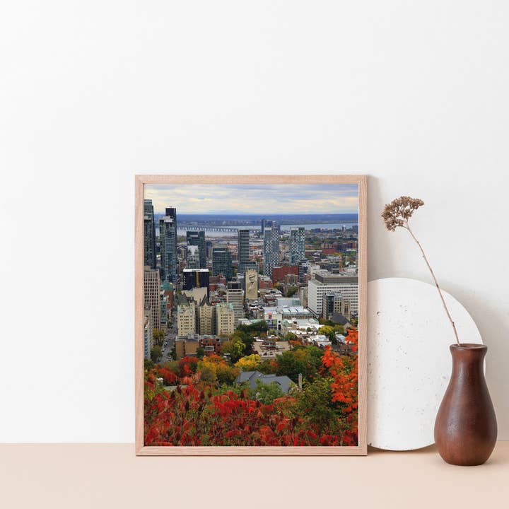 Veni Etiam Photography - Wholesale Art Print - Leonard Cohen Montreal Cityscape Art Print3