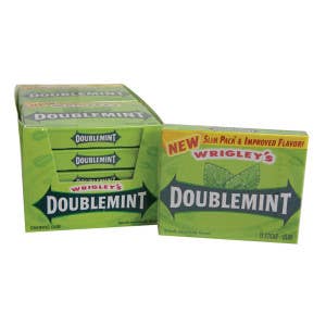 L&F Universal Goods - Wholesale Chewing Gum - Doublemints Slim Pack Gum 10 CT