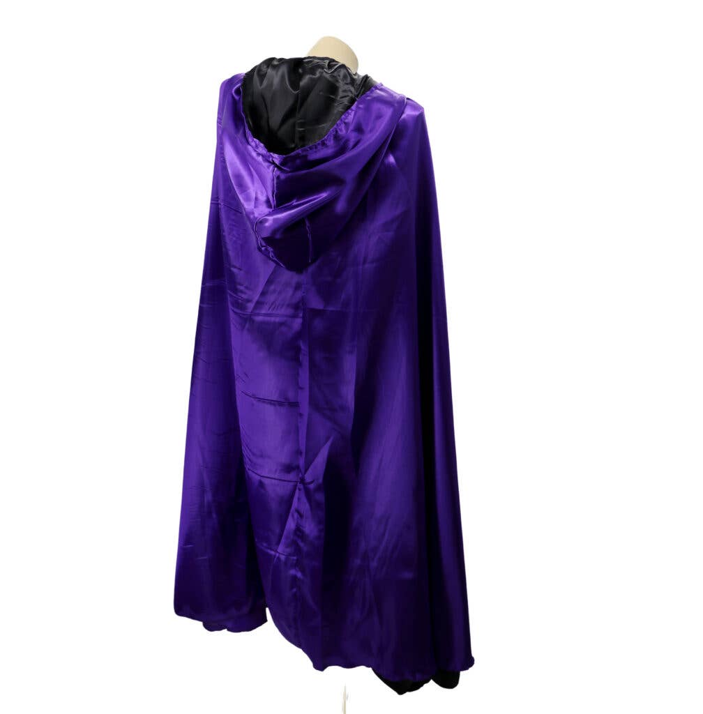 Western Fashion - Wholesale Cape - Women's - 8492 - Reversible Cape / Cloak with hood, Satin,37