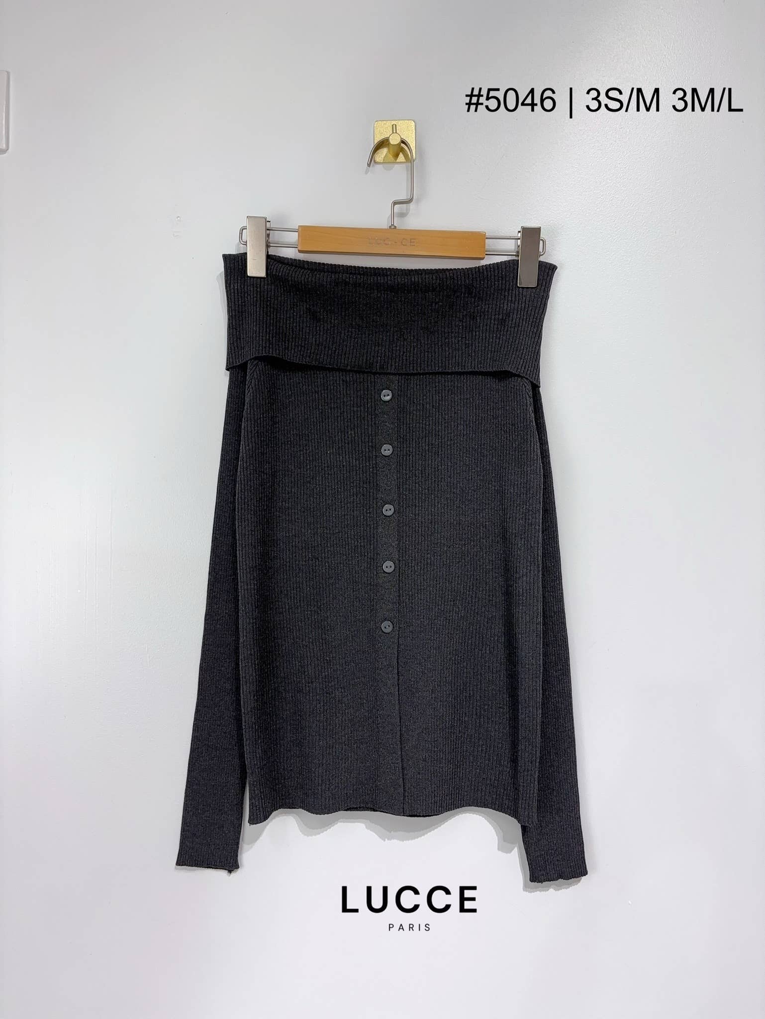 LUCCE - Wholesale Knit Sweater - Women's - Pull off shoulder - PU50464