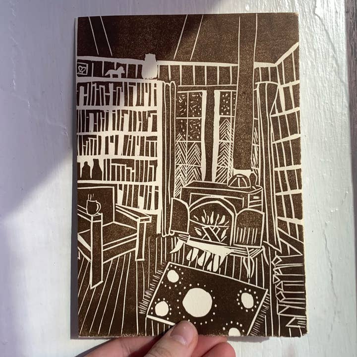 Fireside for wholesale by Charlotte Holt Art