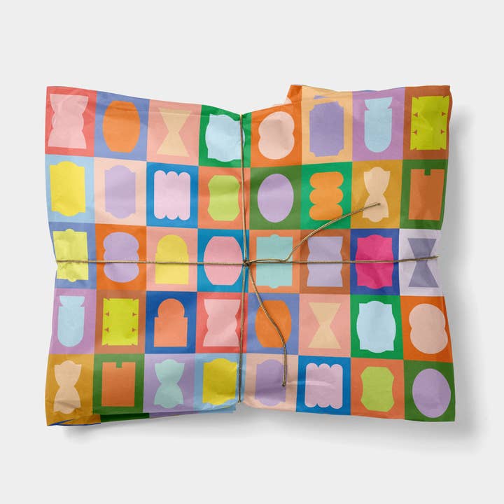 Carta da regalo Neo Shape Patchwork II per la vendita all'ingrosso da parte di The Design Craft